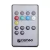 Cameo FLAT PAR RGB 10 IR SET - Zestaw 4 lamp PAR punktowych 144 x 10 mm FLAT LED RGB w czarnej obudowie wraz z pilotem na podczerwie