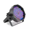 Cameo FLAT PAR RGB 10 IR SET - Zestaw 4 lamp PAR punktowych 144 x 10 mm FLAT LED RGB w czarnej obudowie wraz z pilotem na podczerwie