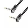 Adam Hall Cables K 4 IRR 0300 FL - Kabel instrumentalny z bardzo paskimi wtyczkami ktowymi jack mono 6,35 mm, 3 m