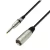 Adam Hall Cables K3 MMP 0600 - przewd mikrofonowy XLR mskie - jack mono 6,3 mm, 6 m