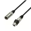 Adam Hall Cables K5 DIJ 0500 - 5-stykowy kabel DMX Neutrik HD: XLR m�skie - XLR �e�skie, 5 m