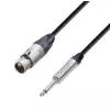 Adam Hall Cables K5 MFP 1000 - przewód mikrofonowy Neutrik XLR żeńskie - jack mono 6,3 mm, 10 m Adam Hall Cables K5 MFP 1000 - przewód mikrofonowy Neutrik XLR żeńskie - jack mono 6,3 mm, 10 m