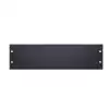 Adam Hall Parts 87223 STL - Panel z otworami do szafy rack w ksztacie litery U, 19″, 3U, stal