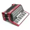 Hohner Bravo III 80 akordeon (czerwony)