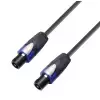 Adam Hall Cables K5 S425 NN 0040 - przew�d g�o�nikowy 4 x 2,5 mm2 4-stykowy Neutrik Speakon - 4-stykowy Speakon, 0,4 m