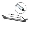 Adam Hall Parts 87463 ULTRA - Podwjna lampka LED COB na gitkim ramieniu do montau w szafie rack, barwa: biaa zimna