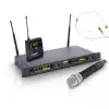 LD Systems WIN 42 HBHH 2  mikrofon bezprzewodowy nag�owny (kolor be�owy) i dor�czny