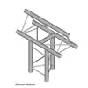 DuraTruss DT 23-T37V T-joint element konstrukcji aluminiowej