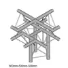 DuraTruss DT 23-C52-XU X-joint element konstrukcji aluminiowej + gra