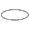 DuraTruss DT 14-CIRCLE-1M-90 element konstrukcji aluminiowej koa″ 1 metr 90st