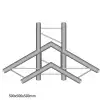 DuraTruss DT 22-C44H-LUD 90° corner 50cm element konstrukcji aluminiowej + góra + dół DuraTruss DT 22-C44H-LUD 90° corner 50cm element konstrukcji aluminiowej + góra + dół