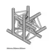 DuraTruss DT 33/2-T42-TD T-joint element konstrukcji aluminiowej + d�