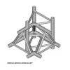 DuraTruss DT 43/2 C44-LUDR element konstrukcji aluminiowej, naro�nik + g�ra + d� + prawo