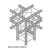 DuraTruss DT 24-C51 X-joint element konstrukcji aluminiowej + d