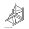 DuraTruss DT 43/2-C25-L90 apex element konstrukcji aluminiowej + wejście DuraTruss DT 43/2-C25-L90 apex element konstrukcji aluminiowej + wejście
