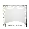 DuraTruss DT SCREEN-15-2 bia�y ekran do konstrukcji scenicznych 1,5x2m