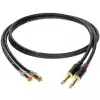 Klotz kabel 2xRCA / 2xTS 5m