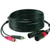 Klotz AT-CM 0100 kabel 2xRCA / 2xXRLm 1m