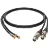 Klotz kabel 2xRCA / 2xXLRf 2m