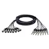 ALVA T8X8-PRO-5 kabel 8 x XLRm - 8 x TRS 5m