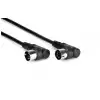 Hosa MID-315RR kabel MIDI 5-pinowe DIN ktowy, 4.5m