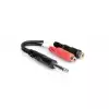 Hosa YPR-102 kabel breakout TRS 6.35mm - 2 x gniazdo RCA Hosa YPR-102 kabel breakout TRS 6.35mm - 2 x gniazdo RCA