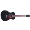 Vintage V300BK gitara akustyczna, solid top, black Vintage V300BK gitara akustyczna, solid top, black