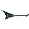 Jackson X Series Rhoads RRX24, Rosewood Fingerboard, Black with Neon Green Bevels gitara elektryczna