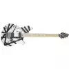 EVH Wolfgang Special, Maple Fingerboard, Black and White Stripes pasek do gitary