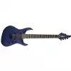 Jackson USA Signature Chris Broderick Soloist HT7, Ebony Fingerboard, Transparent Blue gitara elektryczna
