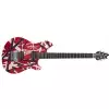 EVH Wolfgang Special, Ebony Fingerboard, Red with Black and White Stripes gitara elektryczna