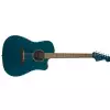 Fender Redondo Classic, Pau Ferro Fingerboard, Cosmic Turquoise w/bag gitara elektroakustyczna