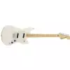 Fender Mustang, Maple Fingerboard, Olympic White gitara elektryczna