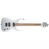 Jackson USA Signature Misha Mansoor Juggernaut HT6, Caramelized Flame Maple Fingerboard, Satin Silver gitara elektryczna