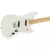 Fender Mustang, Maple Fingerboard, Olympic White gitara elektryczna