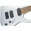 Jackson USA Signature Misha Mansoor Juggernaut HT7, Caramelized Flame Maple Fingerboard, Satin Silver gitara elektryczna