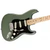 Fender American Pro Stratocaster Maple Fingerboard, Antique Olive gitara elektryczna