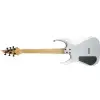 Jackson USA Signature Misha Mansoor Juggernaut HT6, Caramelized Flame Maple Fingerboard, Satin Silver gitara elektryczna