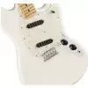 Fender Mustang, Maple Fingerboard, Olympic White gitara elektryczna