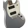 Fender Mustang 90, Pau Ferro Fingerboard, Silver gitara elektryczna