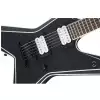 Jackson USA Signature Gus G. Star, Rosewood Fingerboard, Satin Black with White Pinstripes gitara elektryczna