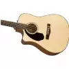 Fender CD-60SCE Left-Hand, Natural gitara elektroakustyczna