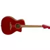 Fender Newporter Classic, Pau Ferro Fingerboard, Hot Rod Red Metallic w/bag gitara elektroakustyczna
