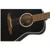 Fender Malibu Special, Pau Ferro Fingerboard, Matte Black w/bag gitara elektroakustyczna