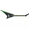 Jackson X Series Rhoads RRX24, Rosewood Fingerboard, Black with Neon Green Bevels gitara elektryczna