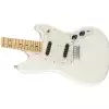 Fender Mustang, Maple Fingerboard, Olympic White gitara elektryczna