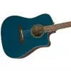 Fender Redondo Classic, Pau Ferro Fingerboard, Cosmic Turquoise w/bag gitara elektroakustyczna