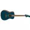 Fender Malibu Classic, Pau Ferro Fingerboard, Cosmic Turquoise w/bag gitara elektroakustyczna