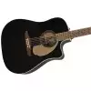 Fender Redondo Player, Walnut Fingerboard, Jetty Black gitara elektroakustyczna