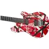 EVH Wolfgang Special, Ebony Fingerboard, Red with Black and White Stripes gitara elektryczna